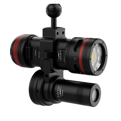 SUB5KW Compact 5000 Lumens Video Light (Optional Snoot and Ambient Blue Light Head, Sold Separately)